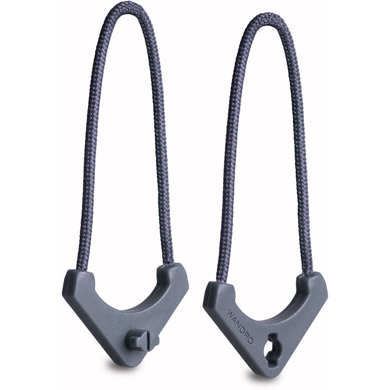 WANDRD WORRYLESS Locking Zipper Puller (Aegean Blue, 6-Pack)