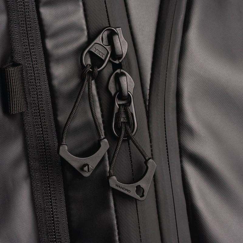 WANDRD WORRYLESS Locking Zipper Puller (Black, 6-Pack)