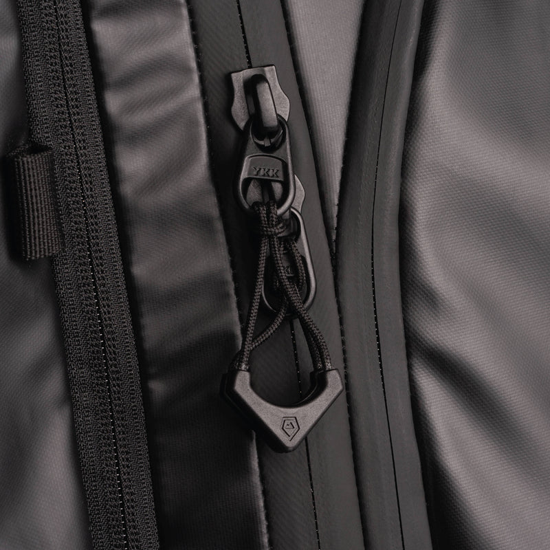 WANDRD WORRYLESS Locking Zipper Puller (Black, 6-Pack)