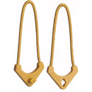 WANDRD WORRYLESS Locking Zipper Puller (Dallol Yellow, 6-Pack)