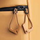 WANDRD WORRYLESS Locking Zipper Puller (Dallol Yellow, 6-Pack)
