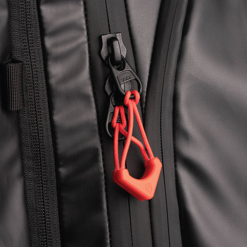 WANDRD WORRYLESS Locking Zipper Puller (Red, 6-Pack)