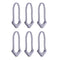 WANDRD WORRYLESS Locking Zipper Puller (Uyuni Purple, 6-Pack)