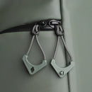 WANDRD WORRYLESS Locking Zipper Puller (Wasatch Green, 6-Pack)