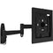 Mount-It! Anti-Theft Wall Mount with Swing Arm for Apple iPad Models (Black)