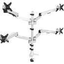 Mount-It! MI-65151 Quad Monitor Desk Mount for Up to 27" Displays
