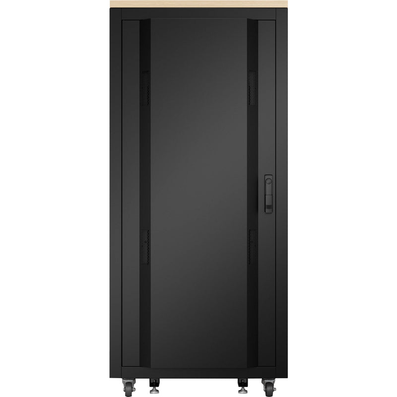 APC NetShelter Soundproof 32U Server Rack Enclosure (120V, Maple)