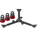 Sachtler 75/2 Mark II Aluminum Tripod System with Mid-Level Spreader Set