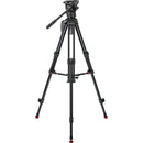 Sachtler 75/2 Mark II Aluminum Tripod System with Ace M Head & Mid-Level Spreader