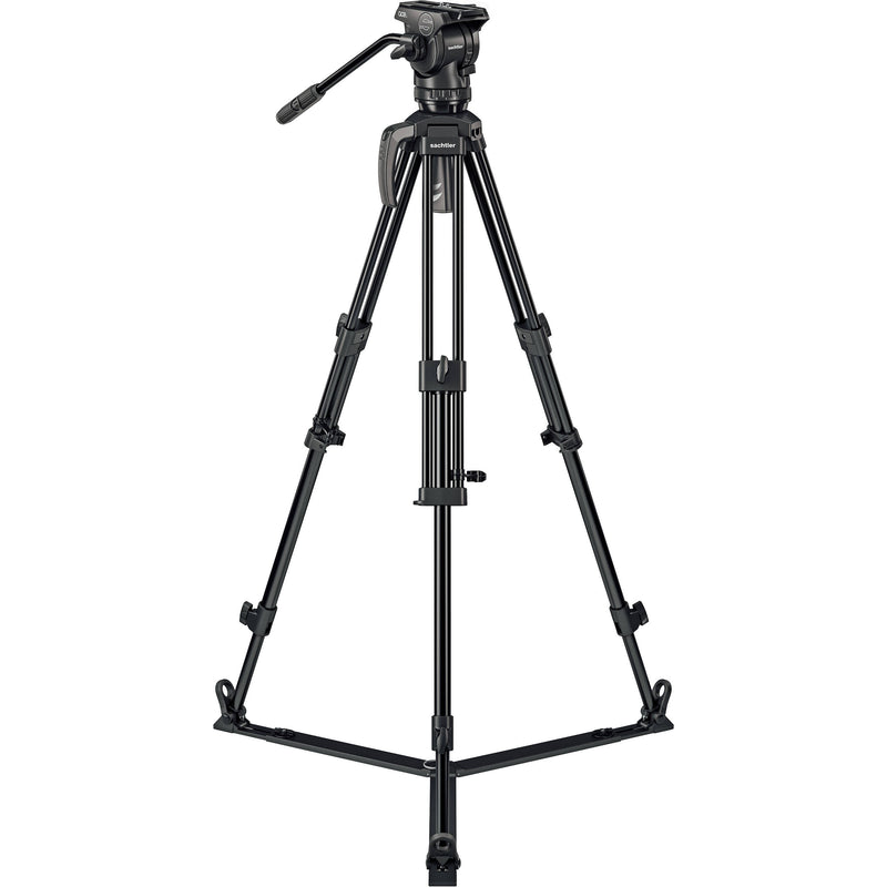 Sachtler 75/2 Mark II Aluminum Tripod System with Ace M Fluid Head & Ground Spreader