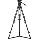 Sachtler 75/2 Mark II Aluminum Tripod System with Ace M Fluid Head & Ground Spreader