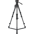 Sachtler 75/2 Mark II Aluminum Tripod System with Ace XL Fluid Head & Ground Spreader