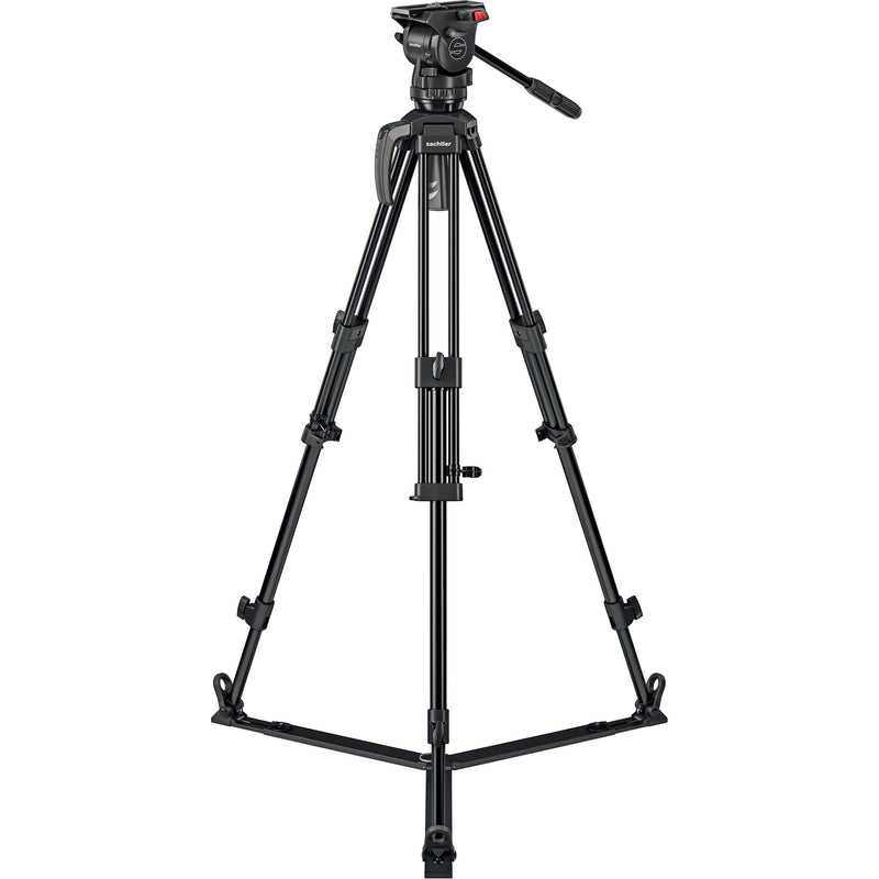 Sachtler 75/2 Mark II Aluminum Tripod System with Ace XL Fluid Head & Ground Spreader