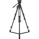 Sachtler 75/2 Mark II Aluminum Tripod System with Ace XL Fluid Head & Ground Spreader