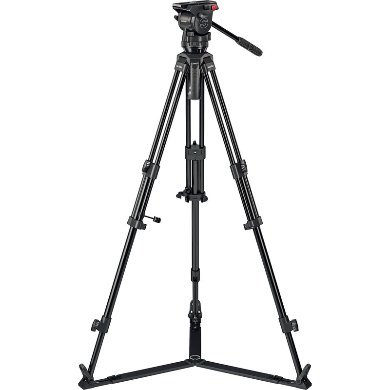 Sachtler 75/2 Mark II Aluminum Tripod System with Ace XL Fluid Head & Ground Spreader
