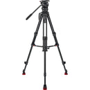 Sachtler 75/2 Mark II Aluminum Tripod System with FSB 4 Fluid Head & Mid-Level Spreader