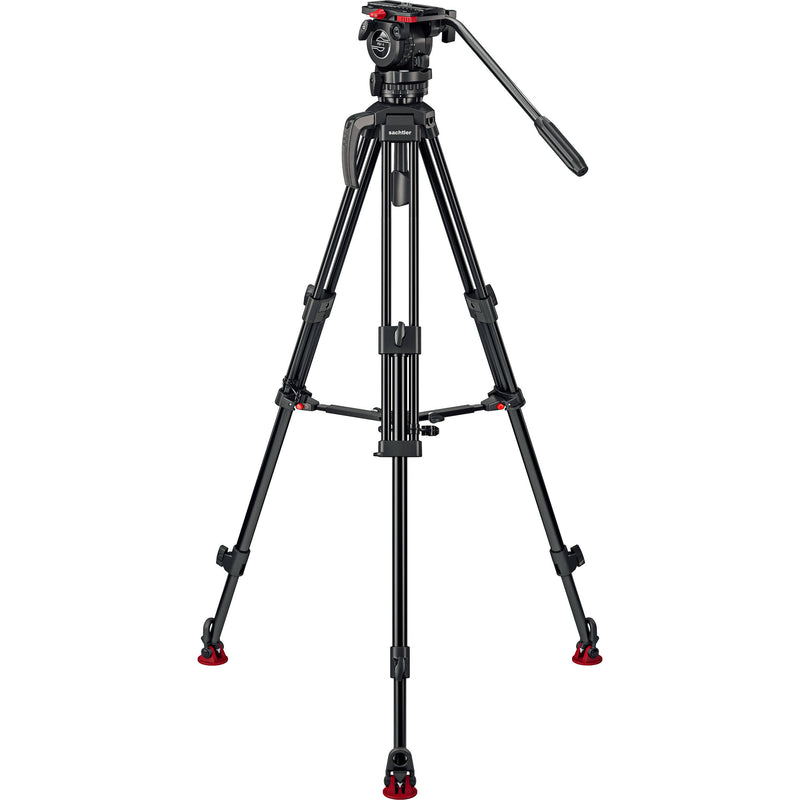 Sachtler 75/2 Mark II Aluminum Tripod System with FSB 4 Fluid Head & Mid-Level Spreader