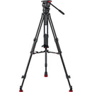 Sachtler 75/2 Mark II Aluminum Tripod System with FSB 4 Fluid Head & Mid-Level Spreader