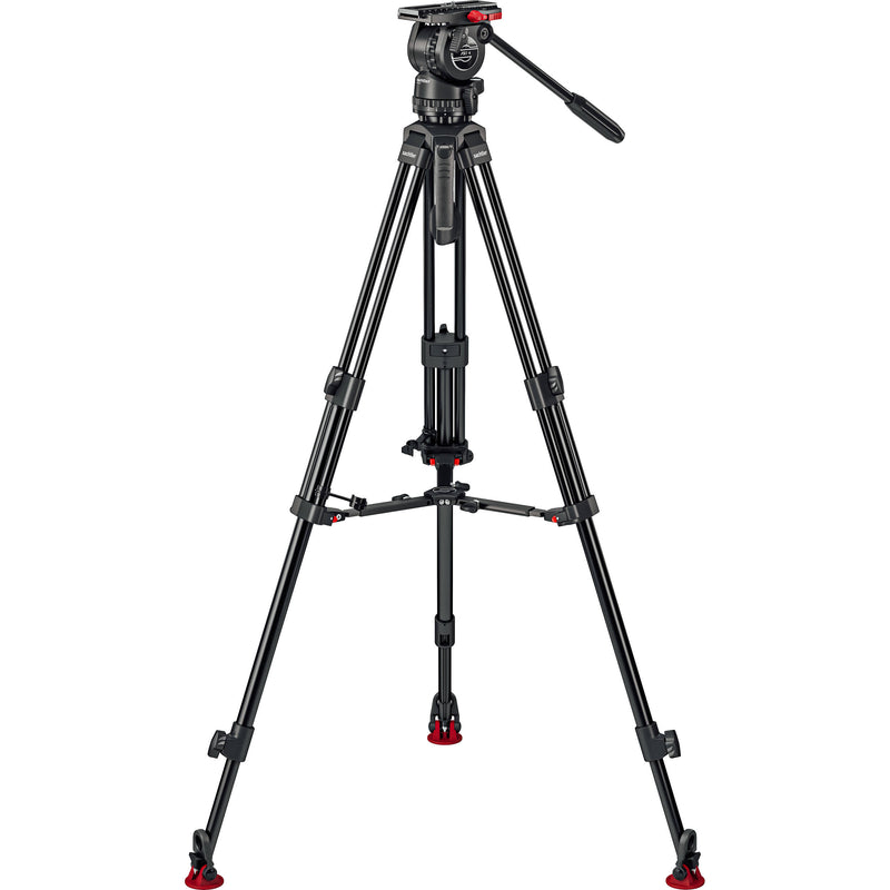 Sachtler 75/2 Mark II Aluminum Tripod System with FSB 4 Fluid Head & Mid-Level Spreader