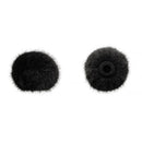 Bubblebee Industries The Windbubble PRO Fur Windscreen for Omni Lavalier Mics (Black, Large, 2-Pack)