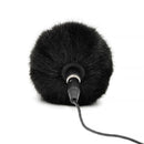 Bubblebee Industries The Windbubble PRO Extreme Fur Windscreen for Omni Lavalier Mics (Black, Large, 2-Pack)