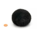 Bubblebee Industries The Windbubble PRO Extreme Fur Windscreen for Omni Lavalier Mics (Black, Large, 2-Pack)