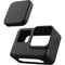 TELESIN Silicone Protective Case with Lens & Rear Screen Covers for Insta360 ACE (Black)