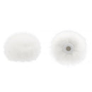 Bubblebee Industries The Windbubble PRO Fur Windscreen for Omni Lavalier Mics (White, Medium, 2-Pack)