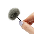 Bubblebee Industries The Windbubble PRO Fur Windscreen for Omni Lavalier Mics (Gray, Medium, Single)