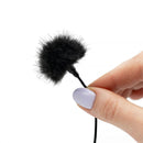 Bubblebee Industries The Windbubble PRO Fur Windscreen for Omni Lavalier Mics (Black, Small, Single)