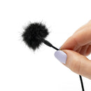 Bubblebee Industries The Windbubble PRO Fur Windscreen for Omni Lavalier Mics (Black, XS, Single)