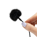 Bubblebee Industries The Windbubble PRO Extreme Fur Windscreen for Omni Lavalier Mics (Black, XS, Single)
