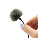 Bubblebee Industries The Windbubble PRO Extreme Fur Windscreen for Omni Lavalier Mics (Gray, XS, Single)