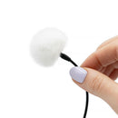 Bubblebee Industries The Windbubble PRO Extreme Fur Windscreen for Omni Lavalier Mics (White, XS, Single)