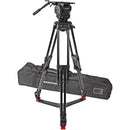 OConnor 1040 Fluid Head and 30L Tripod System with Ground Spreader