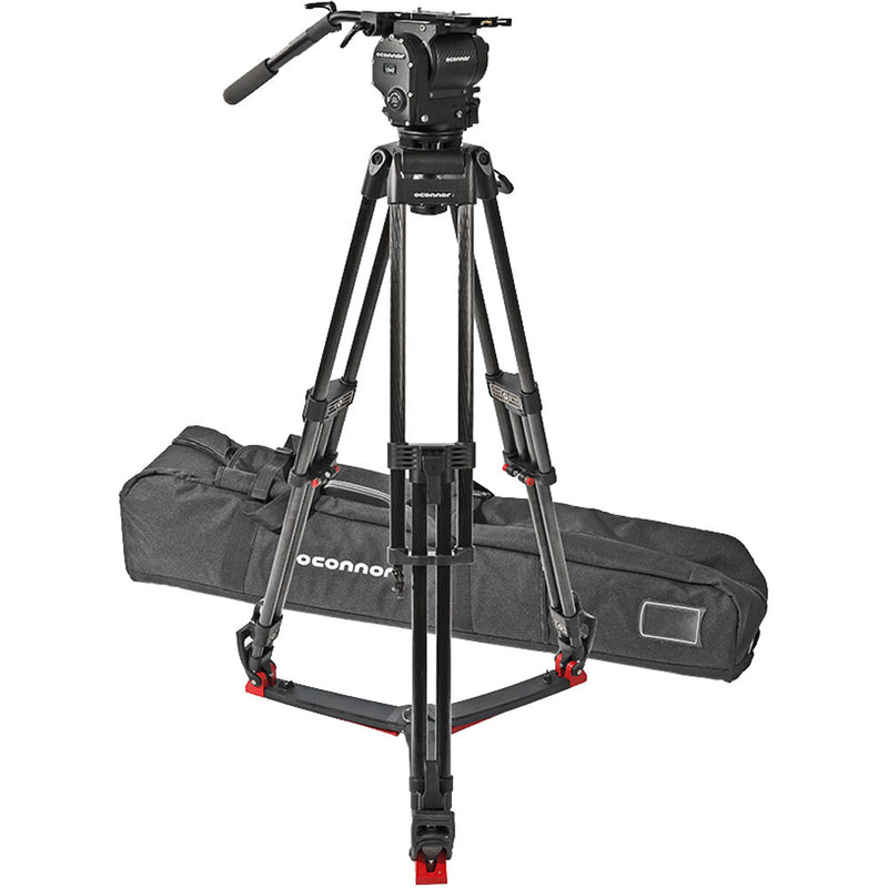 OConnor 1040 Fluid Head and 30L Tripod System with Ground Spreader