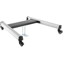 Mount-It! H-Style Base with Locking Casters for MI-20300 Series Display Stand