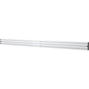 Mount-It! Mounting Rail with End Caps and Rail Extenders for MI-20300 and MI-20400 Series (78.7")