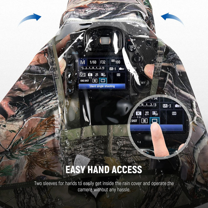 Neewer PB021 Dual-Sided Camouflage Rain Cover (X-Large)