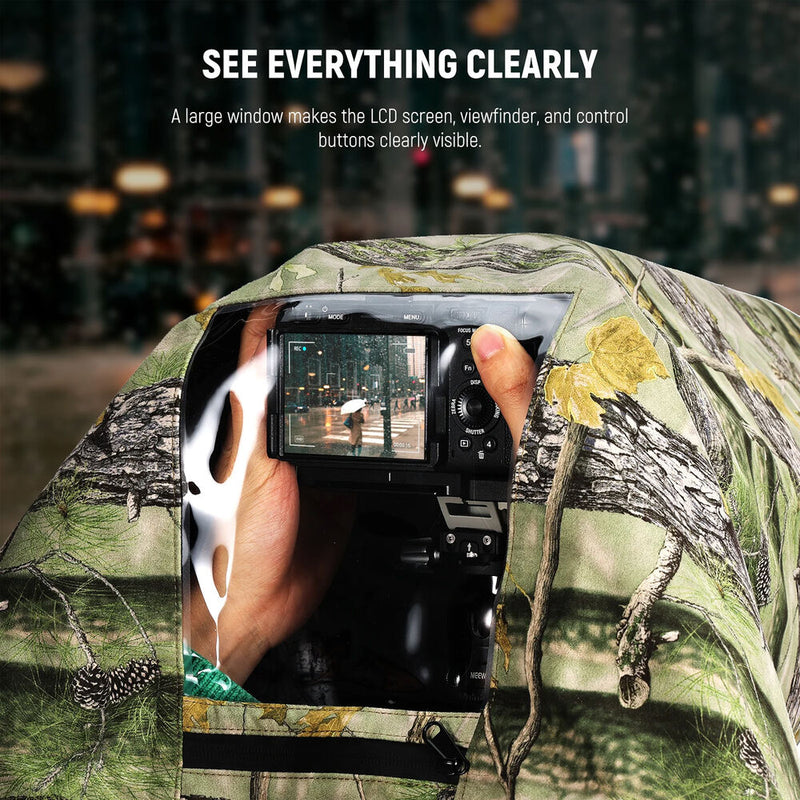 Neewer PB021 Dual-Sided Camouflage Rain Cover (Large)