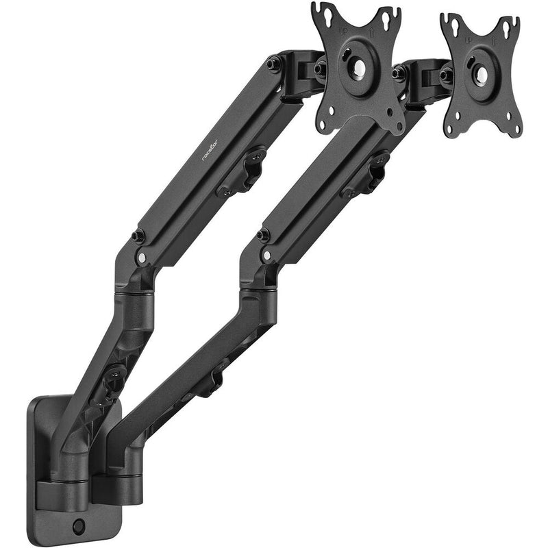 Rocstor ErgoReach EW1 Premium Ergonomic Dual Monitor Wall Mount Arm