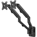 Rocstor ErgoReach EW1 Premium Ergonomic Dual Monitor Wall Mount Arm