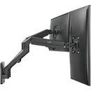 Rocstor ErgoReach EW1 Premium Ergonomic Dual Monitor Wall Mount Arm