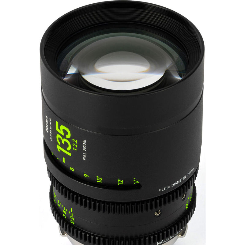 NiSi ATHENA PRIME 135mm T2.2 Full-Frame Lens (Sony E, No Drop-In Filter)
