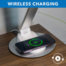 Mount-It! LED Desk Lamp with Wireless Charging