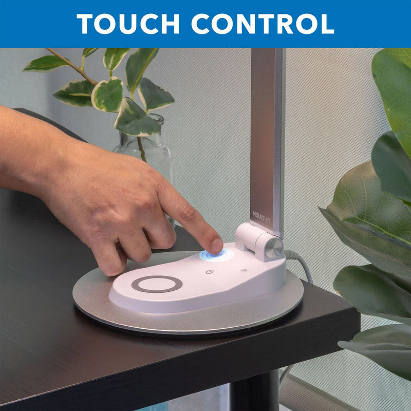 Mount-It! LED Desk Lamp with Wireless Charging