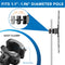 Mount-It! MI-390XL TV Pole Mount for 32 to 55" Displays