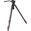 iFootage Gazelle TC7 Fastbowl Carbon Fiber Tripod with Komodo K5S Fluid Head Bundle