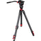 iFootage Gazelle TC6S Uprise Tripod with Komodo K5S Fluid Head Bundle