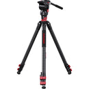 iFootage Gazelle TC6S Uprise Tripod with Komodo K5S Fluid Head Bundle